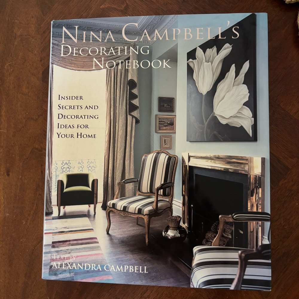 Nina Campbell's Decorating Notebook coffee table book